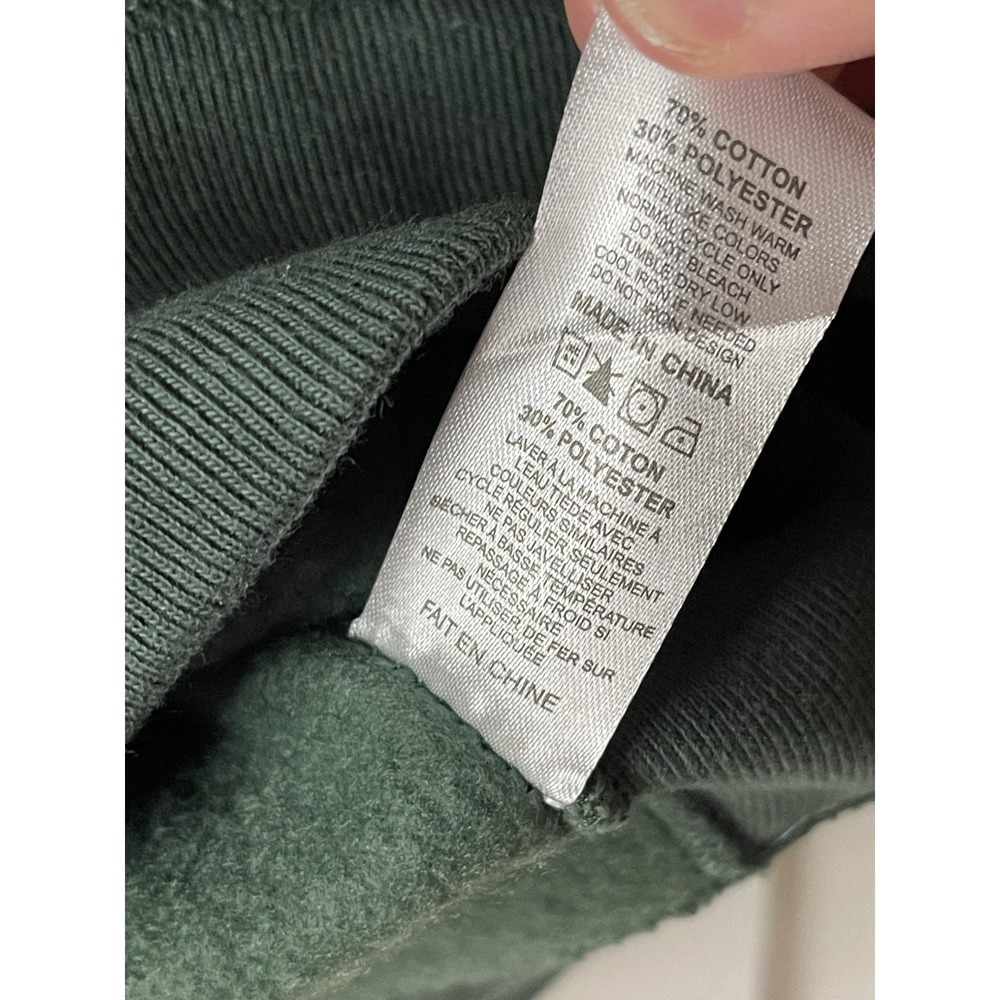 Simply Lemonade Embroidered Crew Neck Sweatshirt Green Size XL - Picture 8 of 11